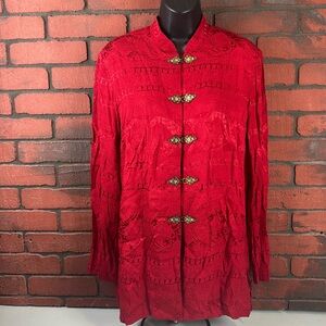R‎ & M Richards Womans Large Vintage Red Top – Classic Elegant